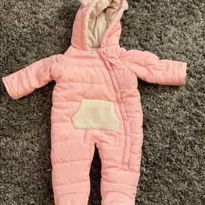 Jessica Simpson Baby Girl Snowsuit- 6-9 months